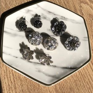 Set of 4 pairs of earrings